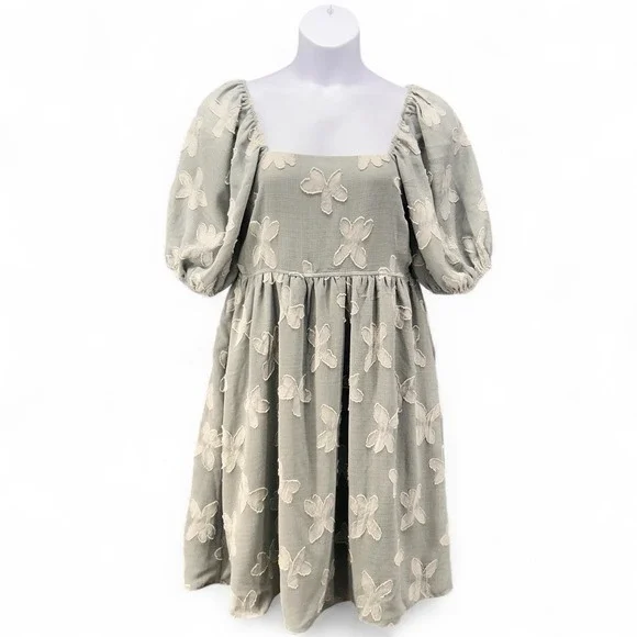 Baltic Born Avery Dress Large Sage Green - Picture 2 of 16